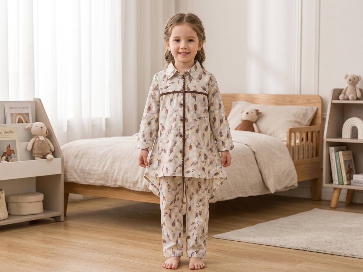 Matching Khaddar Printed 2-Piece with Asymmetric (Long Tail) Shirt