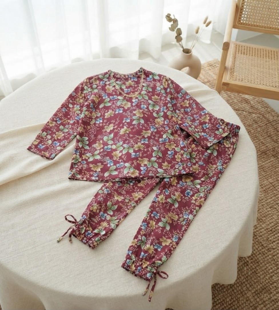 New Arrival: Vibrant Floral Loungewear Sets!