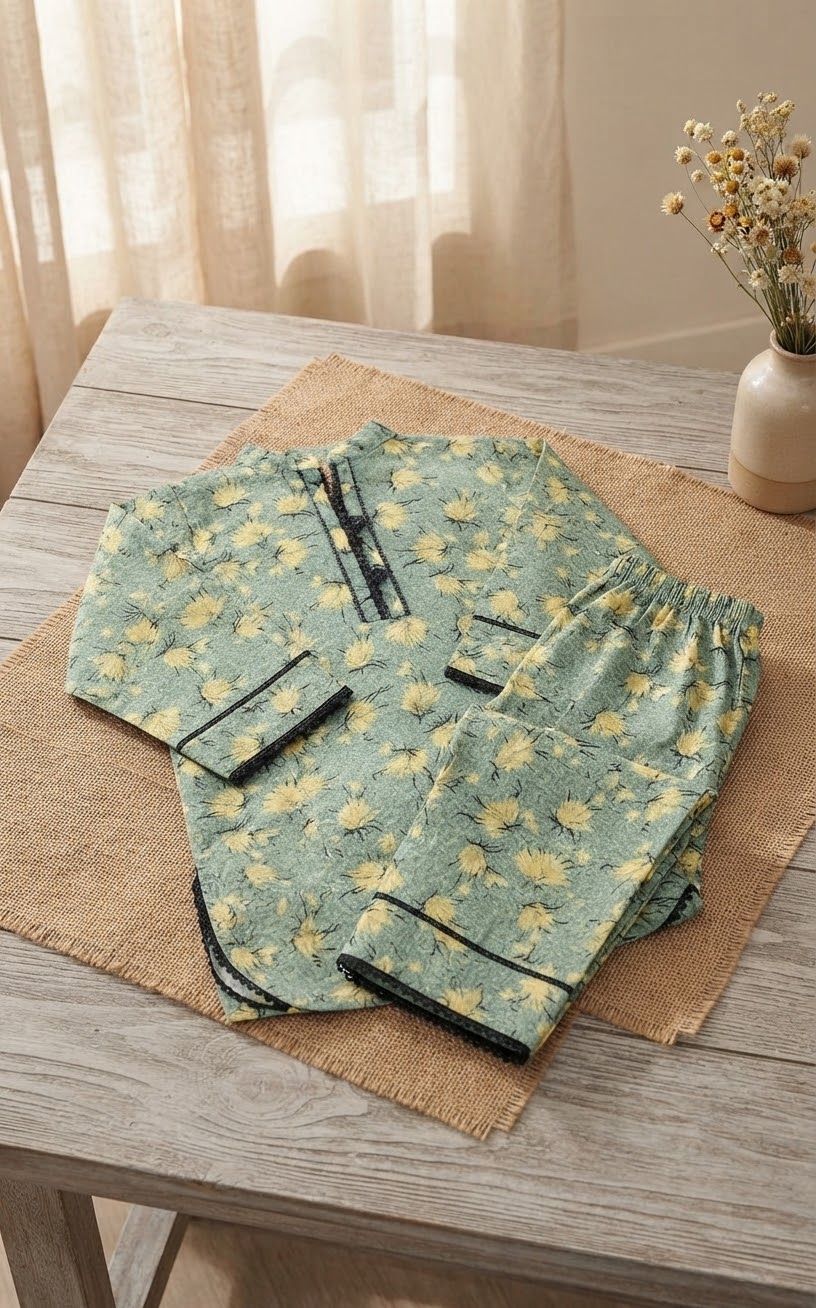 Kids Floral Printed Kurta with Trouser Set – SH Kids Sphere
