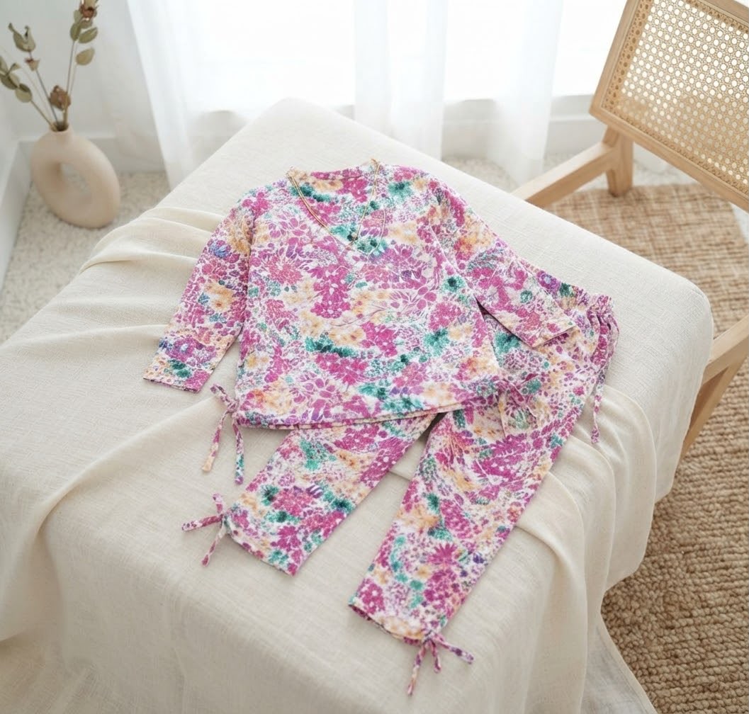New Arrival: Vibrant Floral Loungewear Sets!