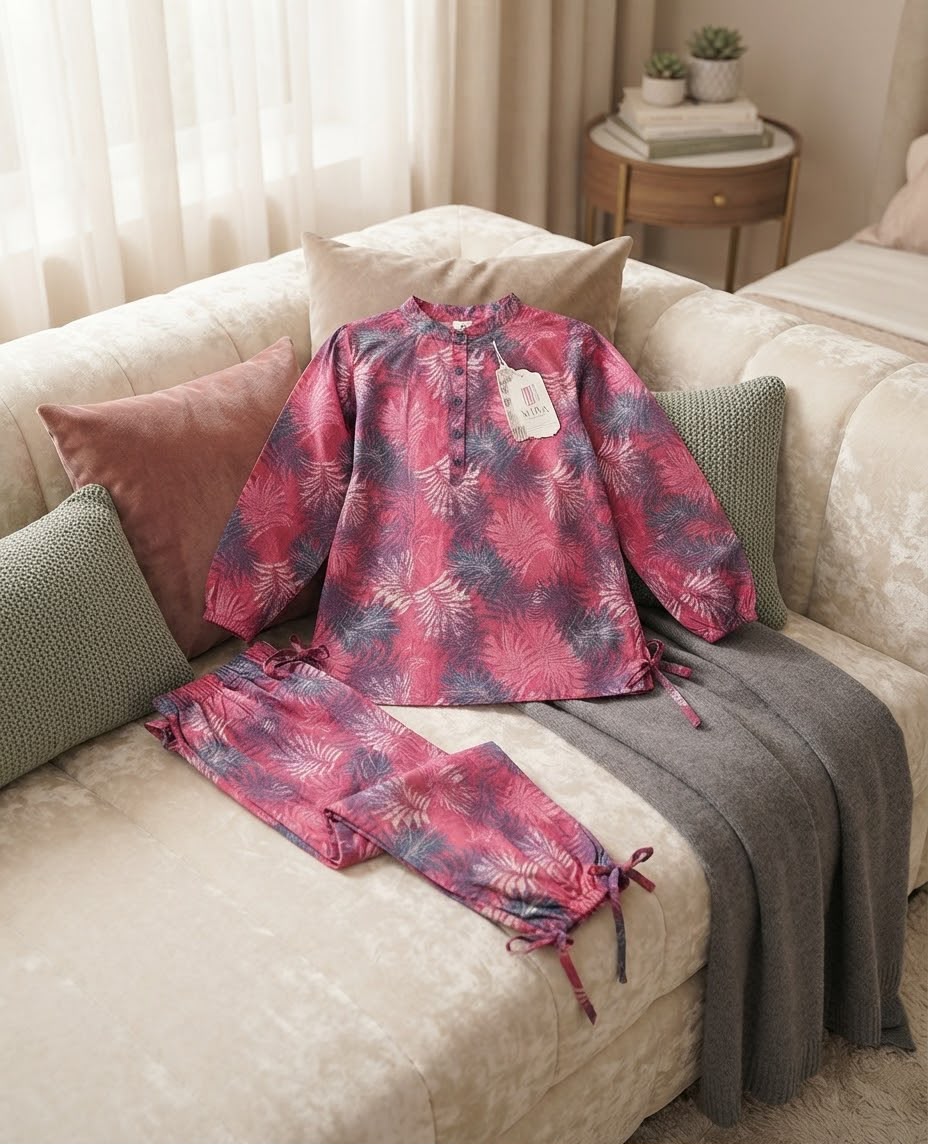 Kids Mustard Floral Winter Khaddar Suit – SH Kids Sphere
